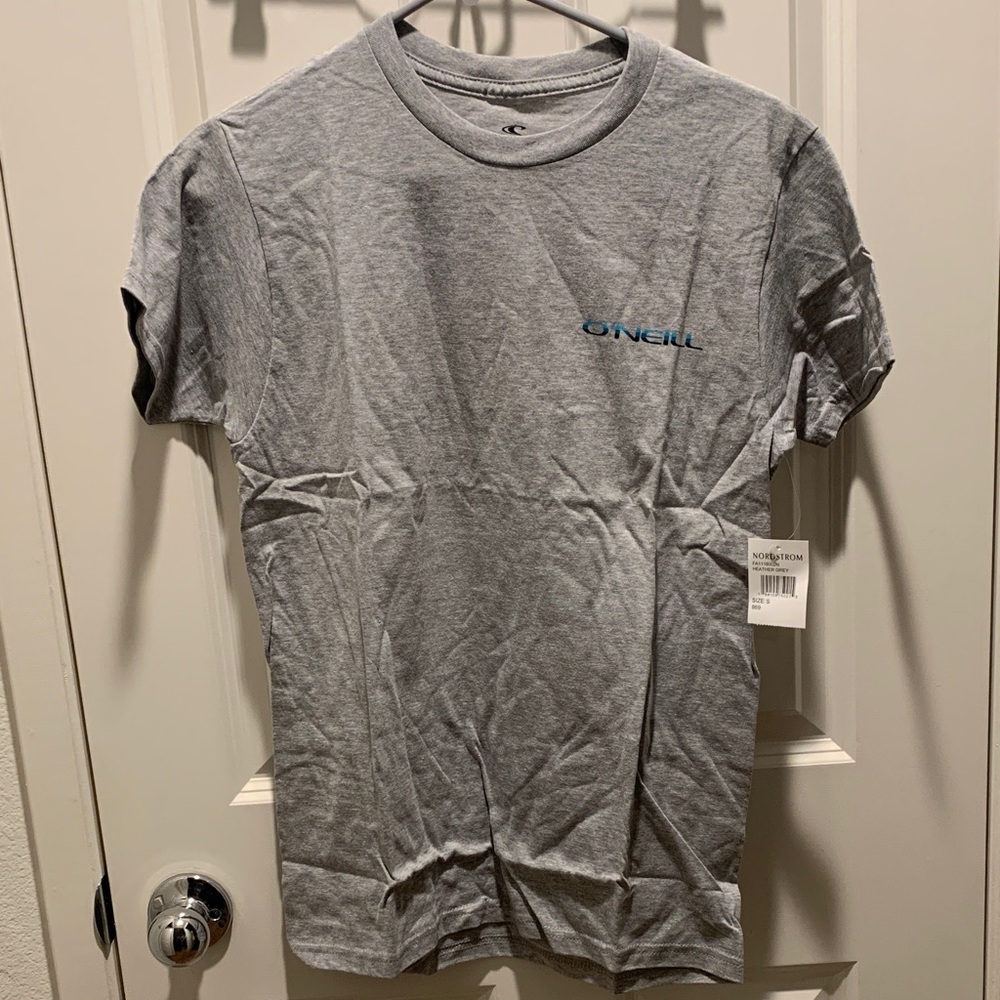 O'Neill Heather Gray Short Sleeve Tee NWT